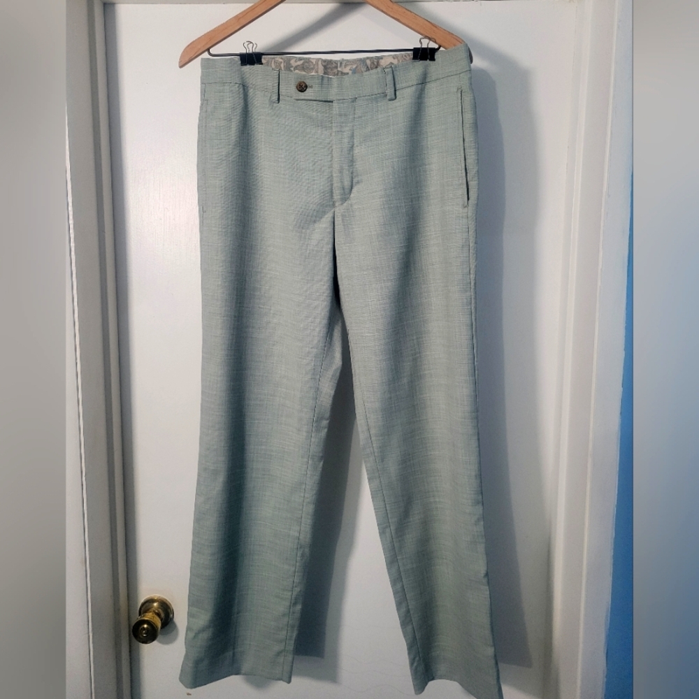 RALPH LAUREN DRESS PANTS - LIGHT GREEN - NWOT - 32/30
